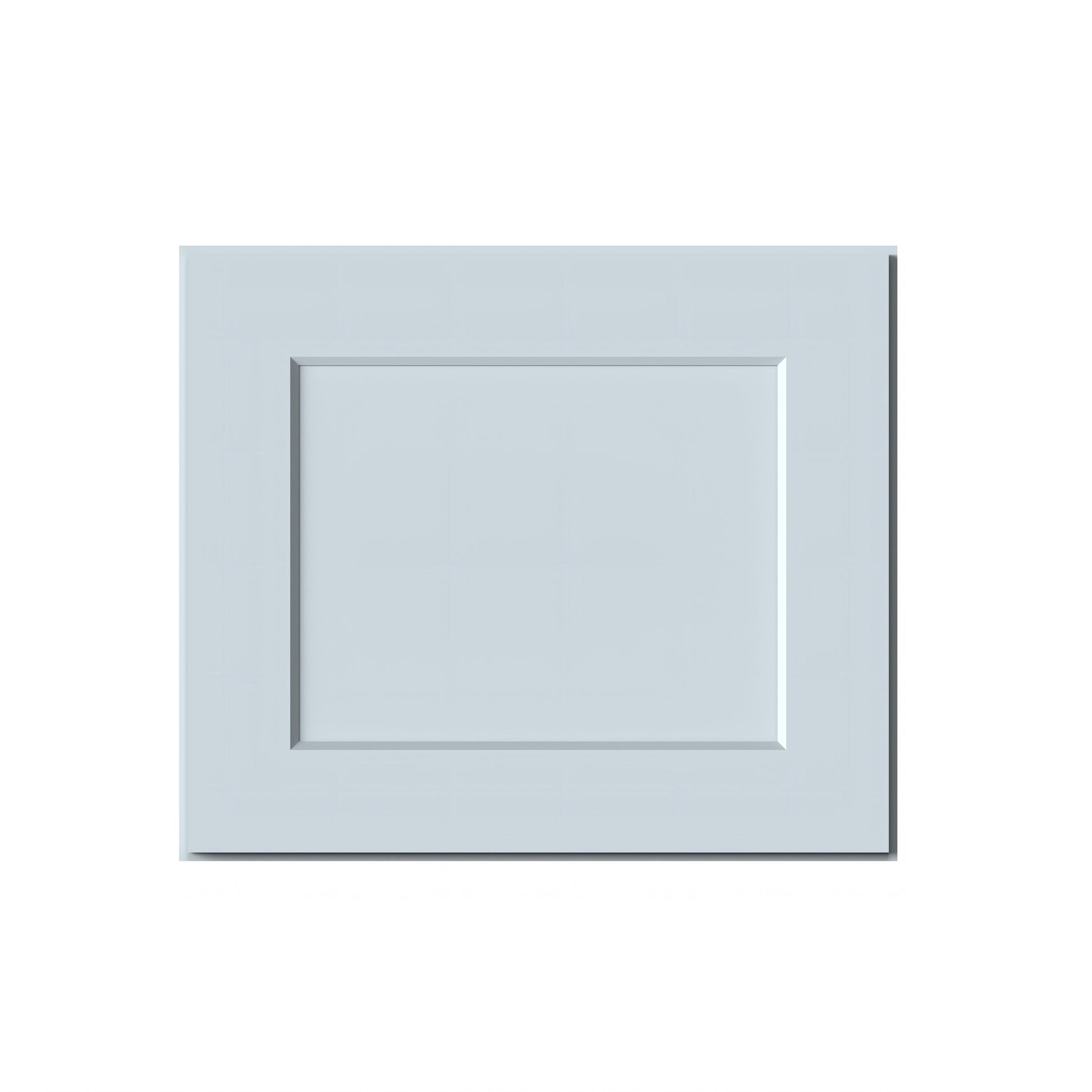Dove Grey RTA 21"W x 12"D x 18"H Short Wall Cabinet with 1 Door
