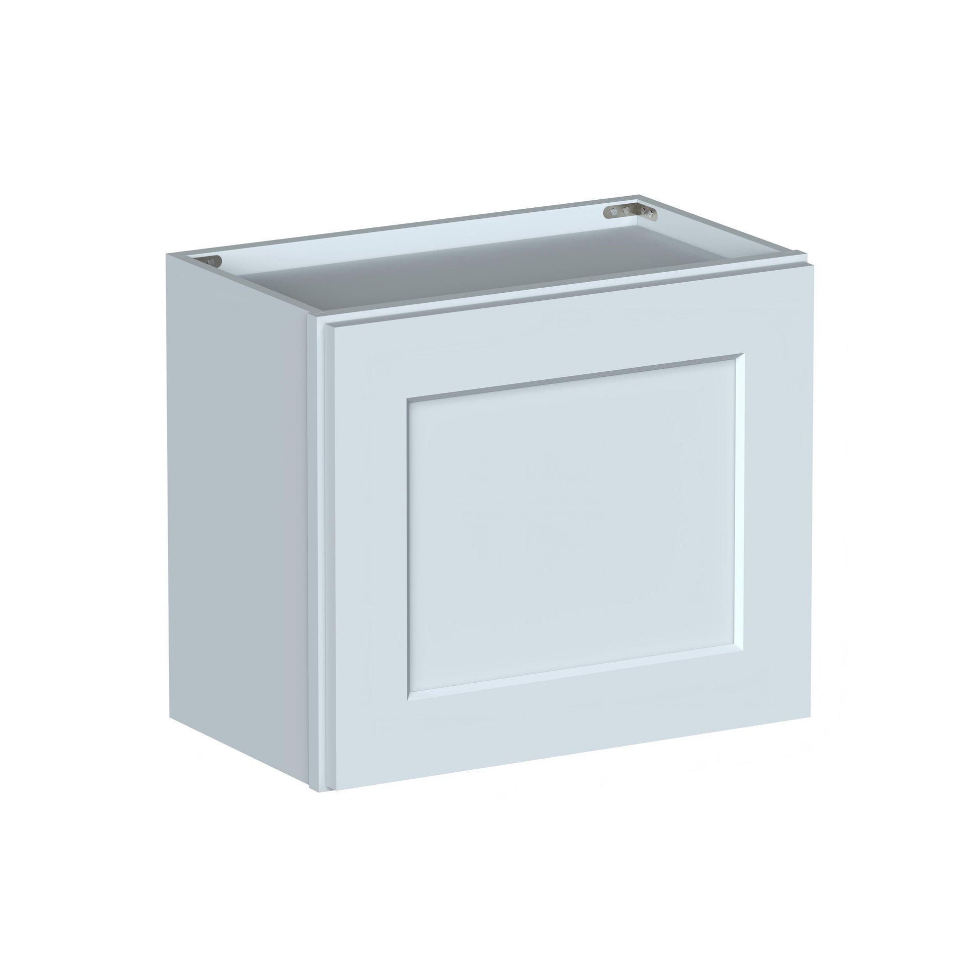 Dove Grey RTA 21"W x 12"D x 18"H Short Wall Cabinet with 1 Door