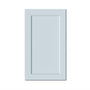 Dove Grey RTA 21"W x 12"D x 36"H Standard Wall Cabinet with 1 Door and 2 Shelves