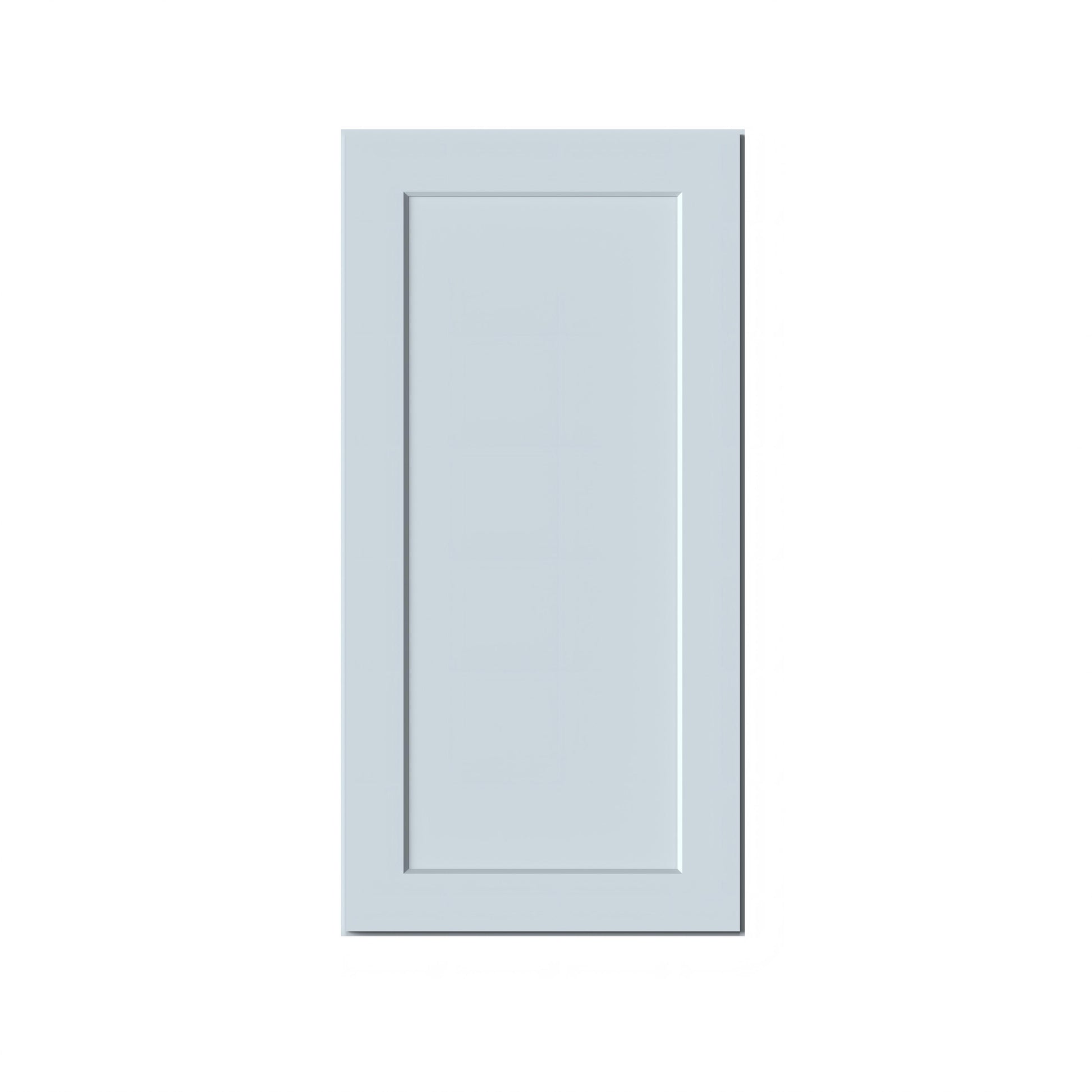 Dove Grey RTA 21"W x 12"D x 42"H Standard Wall Cabinet with 1 Door and 3 Shelves