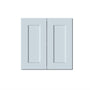 Dove Grey RTA 24"W x 12"D x 24"H Short Wall Cabinet with 2 Doors and 1 Shelf