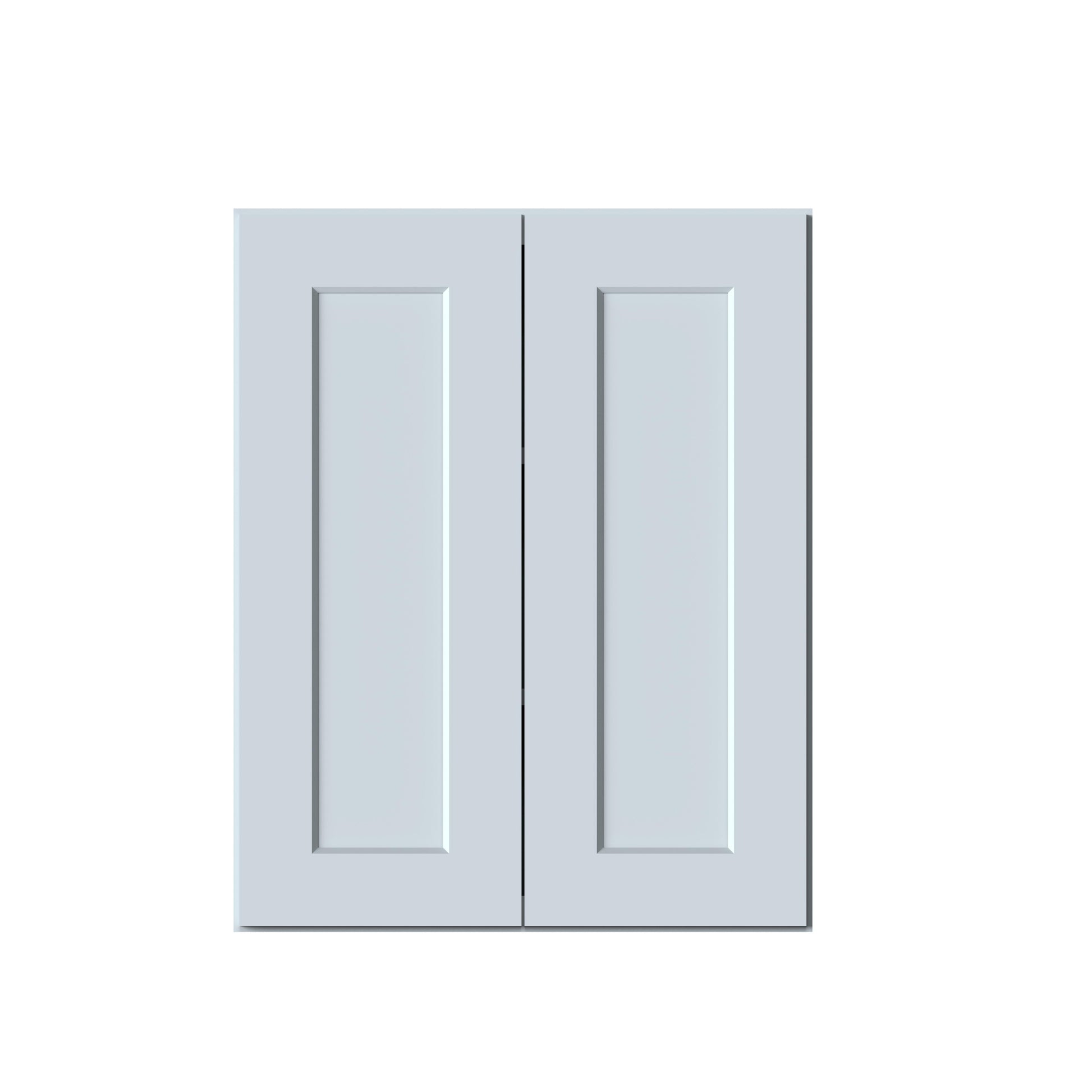 24"W x 12"D x 30"H Plywood Wall Kitchen Cabinet with 2 Doors Ready to Assemble