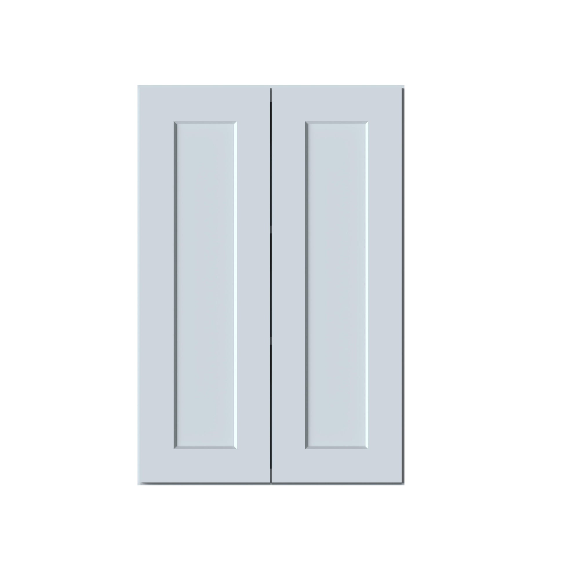 24"W x 12"D x 36"H Plywood Wall Kitchen Cabinet with 2 Doors Ready to Assemble