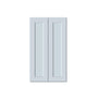 24"W x 12"D x 42"H Plywood Wall Kitchen Cabinet with 2 Doors Ready to Assemble