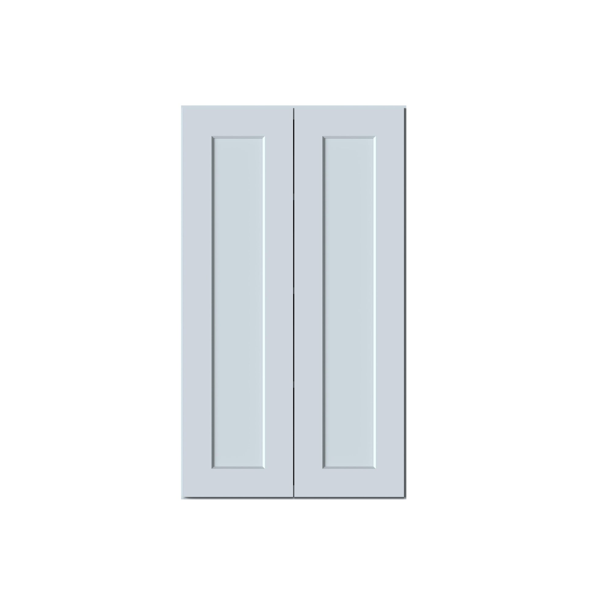 24"W x 12"D x 42"H Plywood Wall Kitchen Cabinet with 2 Doors Ready to Assemble