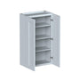 24"W x 12"D x 42"H Plywood Wall Kitchen Cabinet with 2 Doors Ready to Assemble