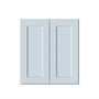 Dove Grey RTA 27"W x 12"D x 30"H Standard Wall Cabinet with 2 Doors and 2 Shelves