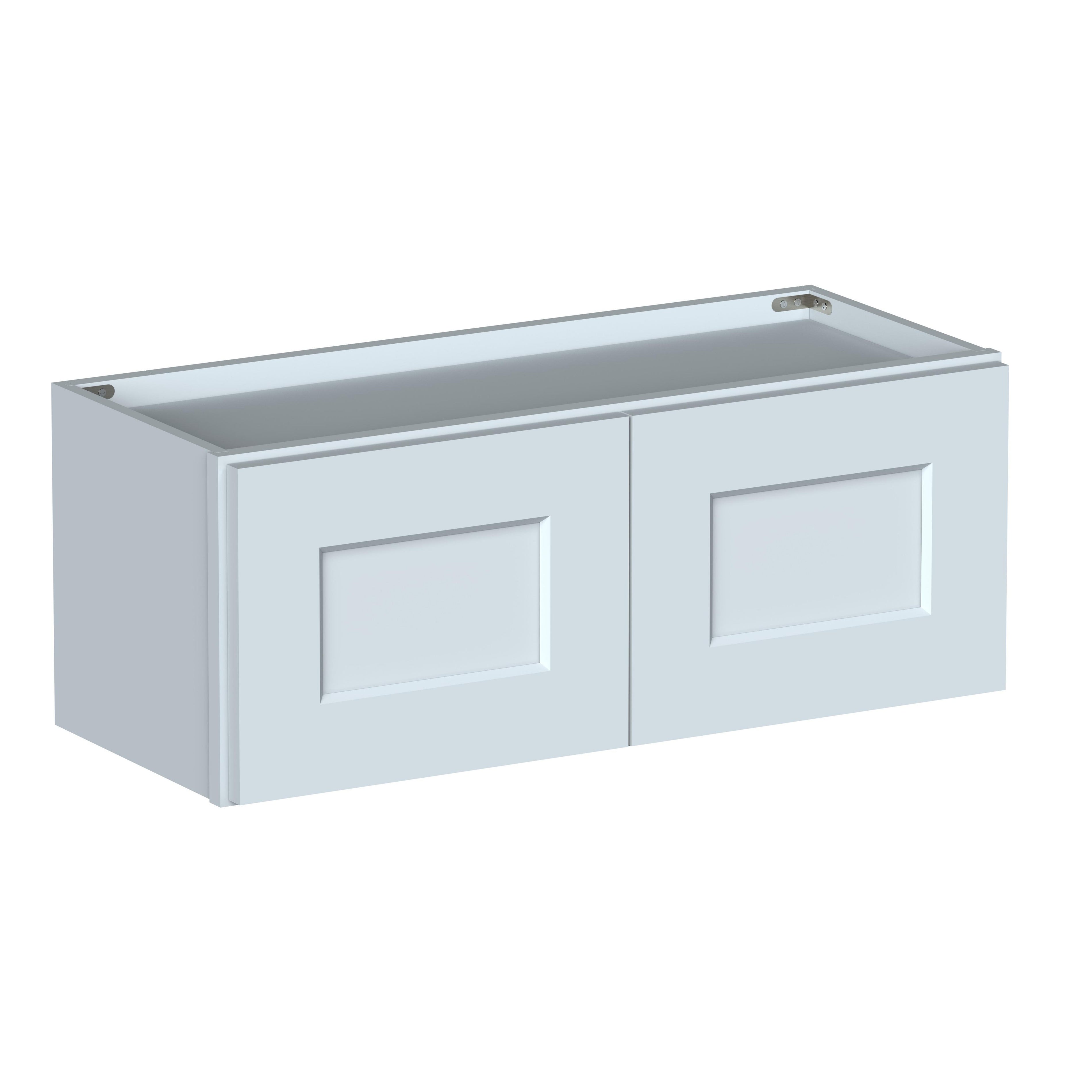 30"W x 12"D x 12"H Plywood Wall Kitchen Cabinet with 2 Doors Ready to Assemble