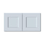 30"W x 12"D x 15"H Plywood Wall Kitchen Cabinet with 2 Doors Ready to Assemble
