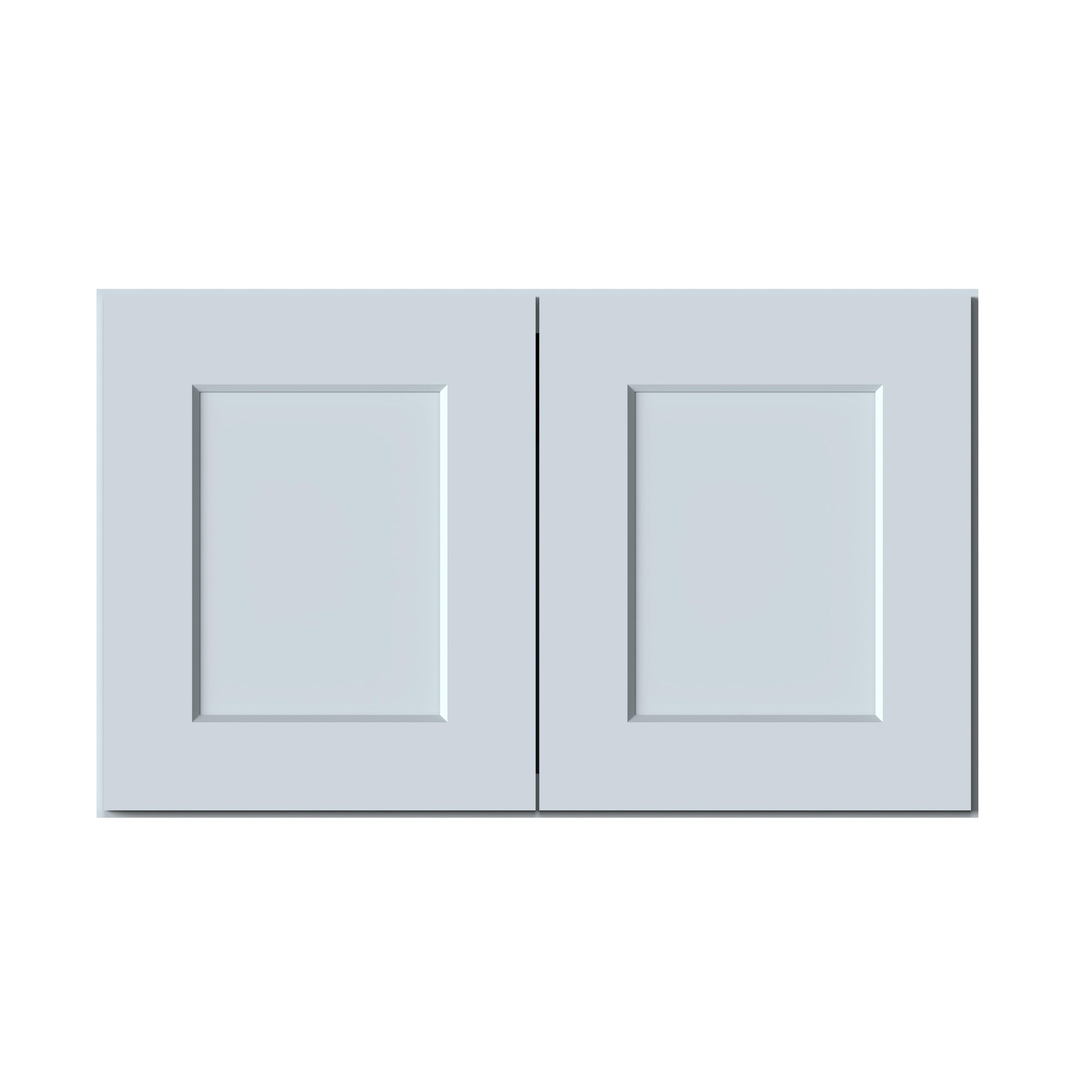30"W x 12"D x 18"H Plywood Wall Kitchen Cabinet with 2 Doors Ready to Assemble