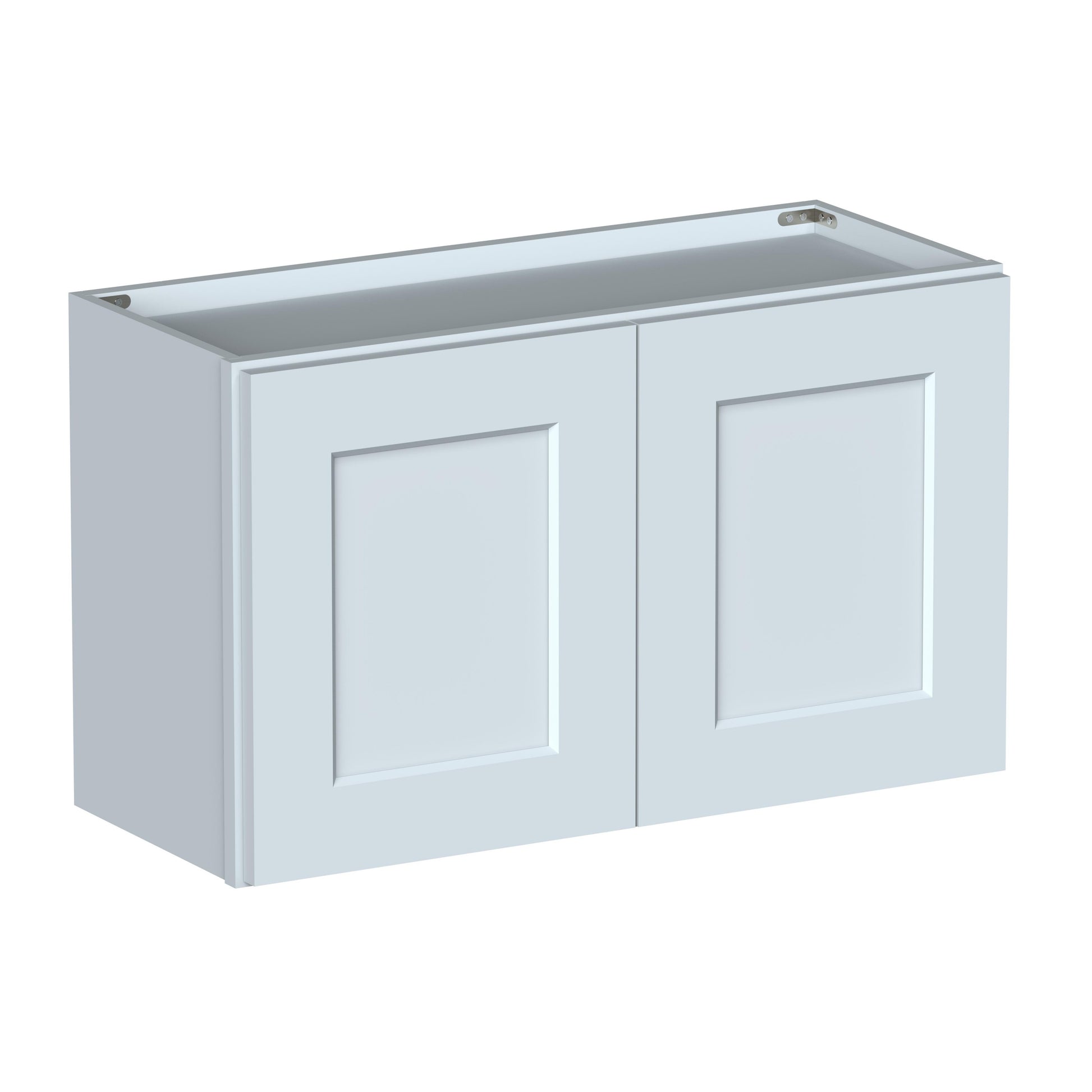 30"W x 12"D x 18"H Plywood Wall Kitchen Cabinet with 2 Doors Ready to Assemble