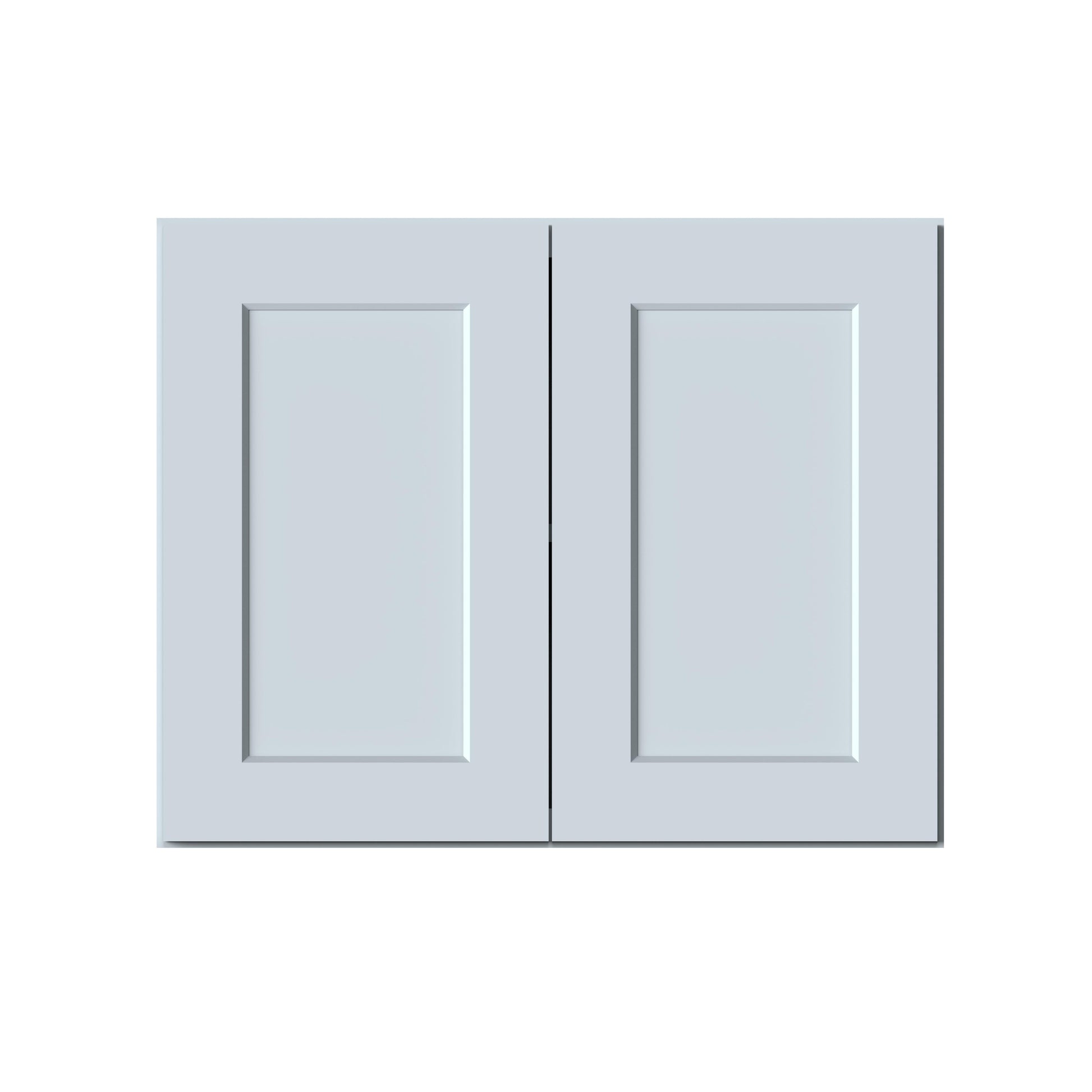 30"W x 12"D x 24"H Plywood Wall Kitchen Cabinet with 2 Doors Ready to Assemble