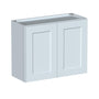 30"W x 12"D x 24"H Plywood Wall Kitchen Cabinet with 2 Doors Ready to Assemble