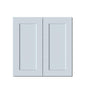 30"W x 12"D x 30"H Plywood Wall Kitchen Cabinet with 2 Doors Ready to Assemble