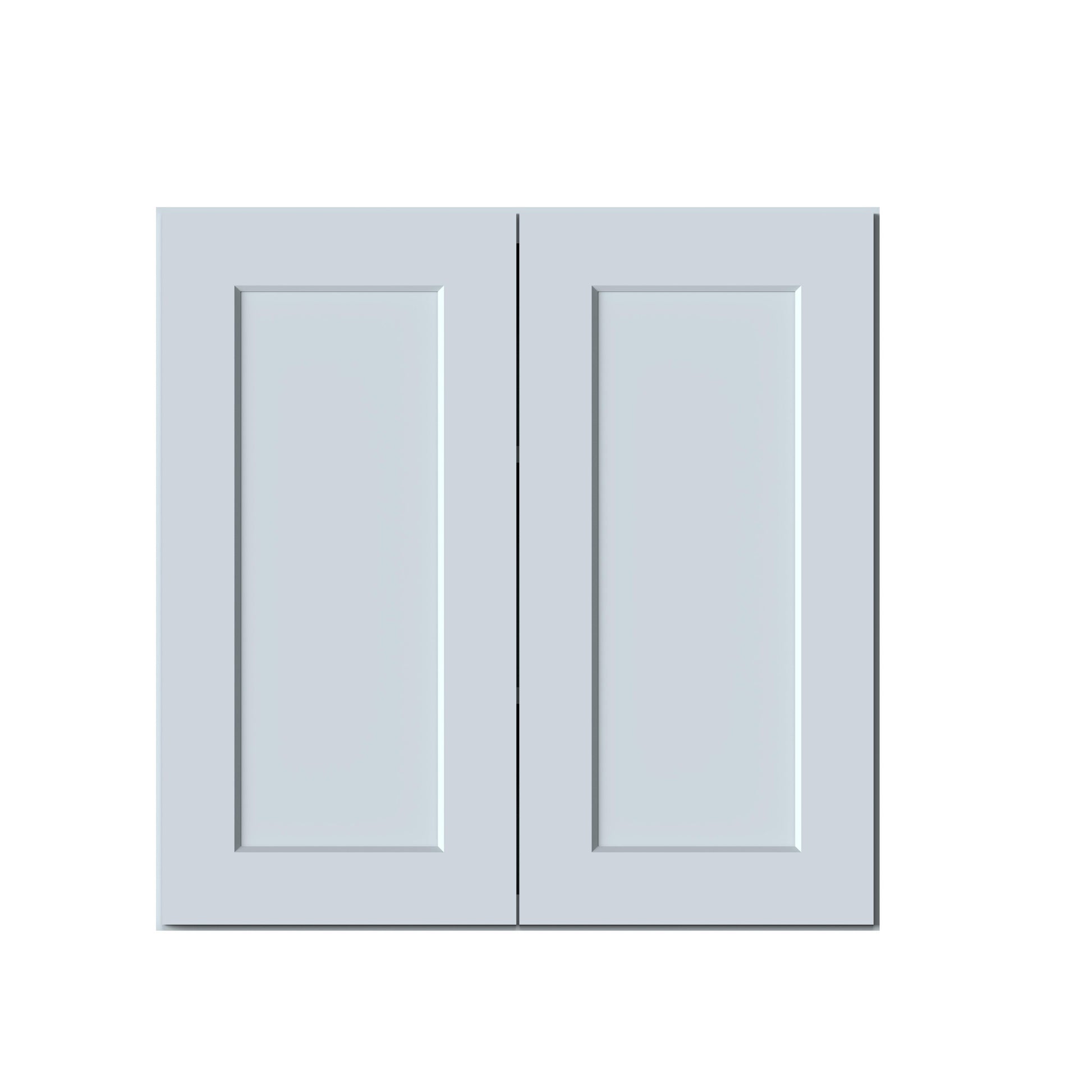 30"W x 12"D x 30"H Plywood Wall Kitchen Cabinet with 2 Doors Ready to Assemble