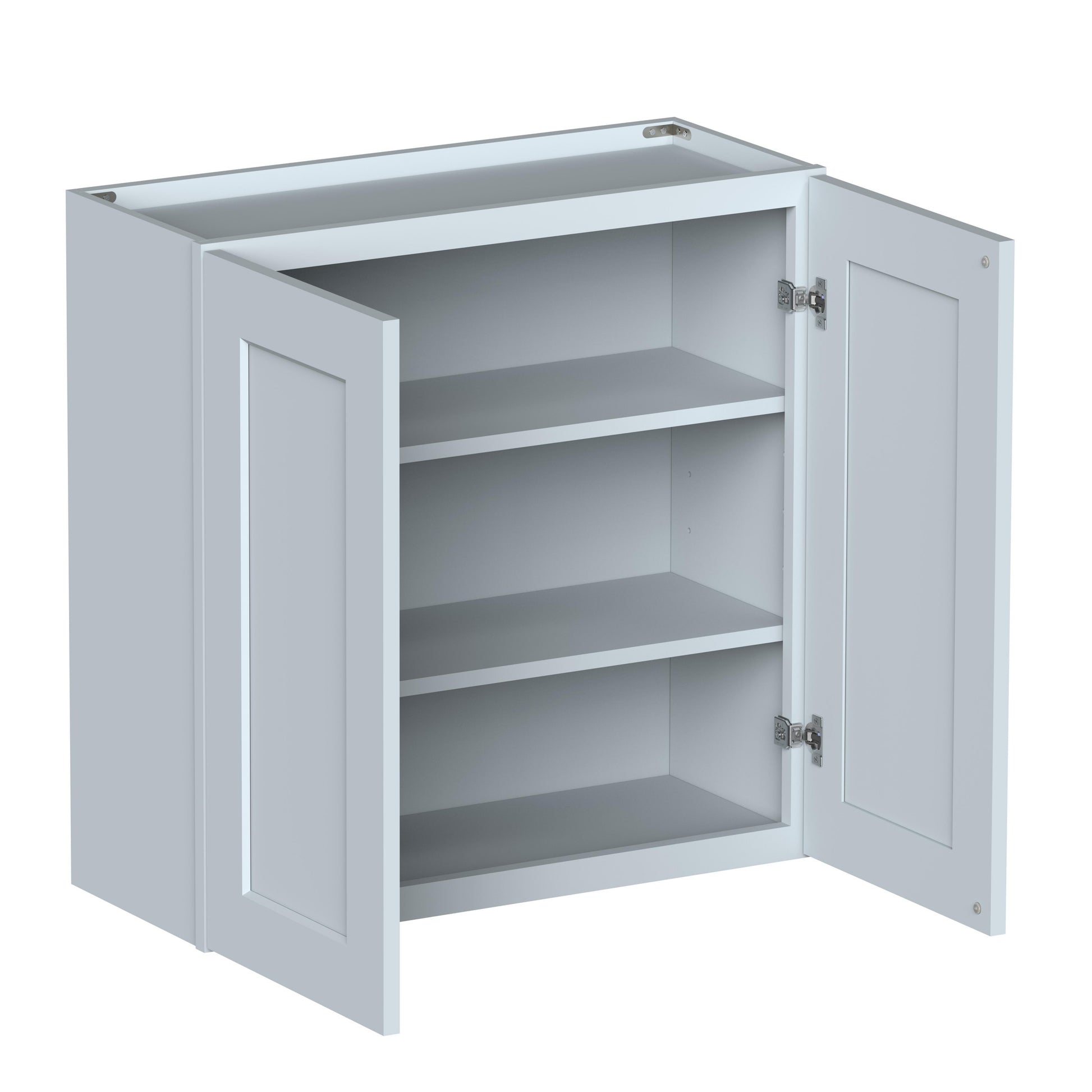 30"W x 12"D x 30"H Plywood Wall Kitchen Cabinet with 2 Doors Ready to Assemble