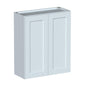 30"W x 12"D x 36"H Plywood Wall Kitchen Cabinet with 2 Doors Ready to Assemble