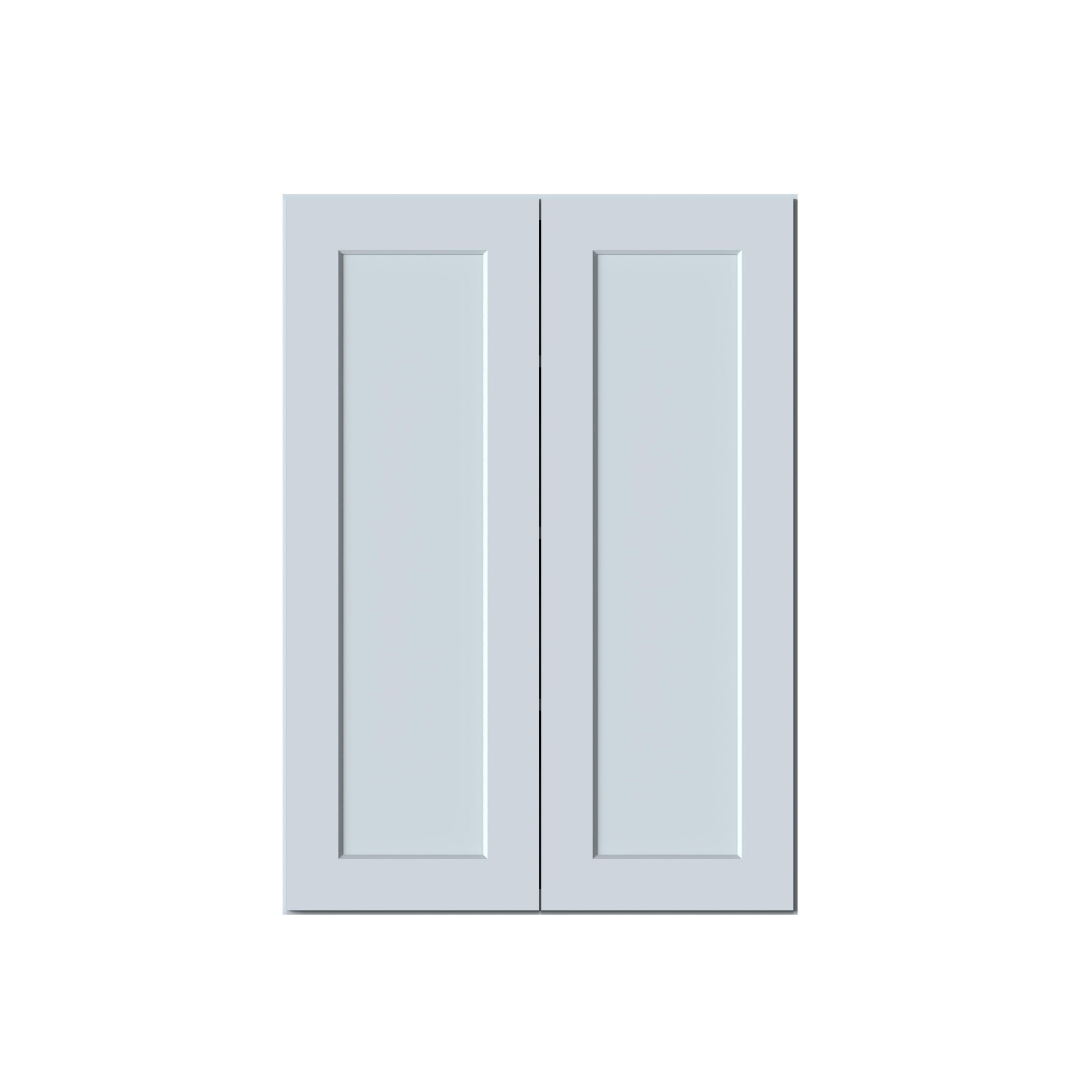 30"W x 12"D x 42"H Plywood Wall Kitchen Cabinet with 2 Doors Ready to Assemble