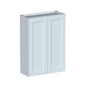 30"W x 12"D x 42"H Plywood Wall Kitchen Cabinet with 2 Doors Ready to Assemble