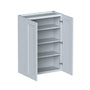 30"W x 12"D x 42"H Plywood Wall Kitchen Cabinet with 2 Doors Ready to Assemble