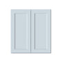 Dove Grey RTA 33"W x 12"D x 36"H Standard Wall Cabinet with 2 Doors and 2 Shelves