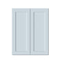 Dove Grey RTA 33"W x 12"D x 42"H Standard Wall Cabinet with 2 Doors and 3 Shelves