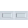 36"W x 12"D x 12"H Plywood Wall Kitchen Cabinet with 2 Doors Ready to Assemble