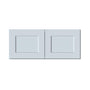 36"W x 12"D x 15"H Plywood Wall Kitchen Cabinet with 2 Doors Ready to Assemble