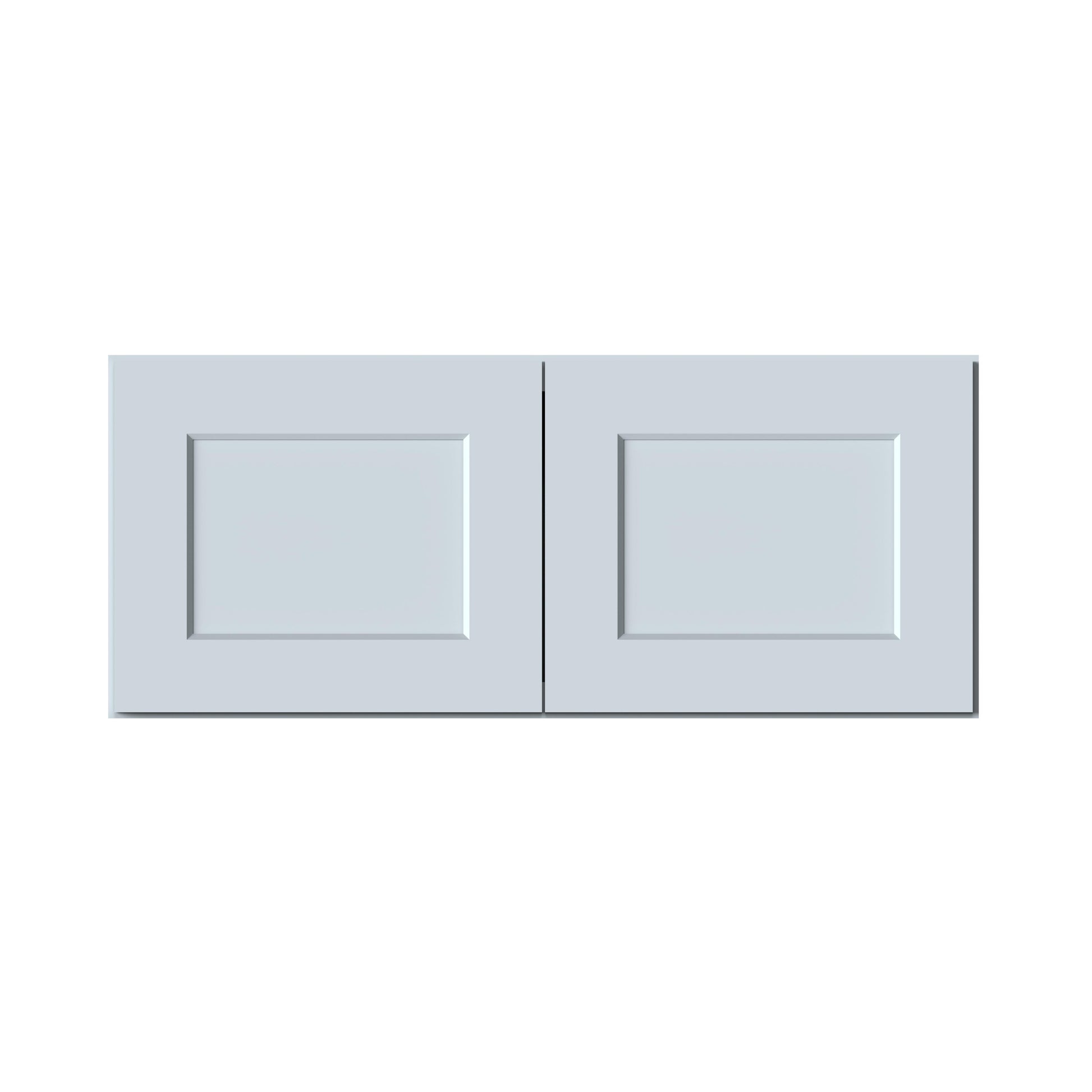 36"W x 12"D x 15"H Plywood Wall Kitchen Cabinet with 2 Doors Ready to Assemble
