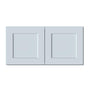 36"W x 12"D x 18"H Plywood Wall Kitchen Cabinet with 2 Doors Ready to Assemble
