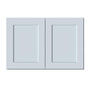 36"W x 12"D x 24"H Plywood Wall Kitchen Cabinet with 2 Doors Ready to Assemble