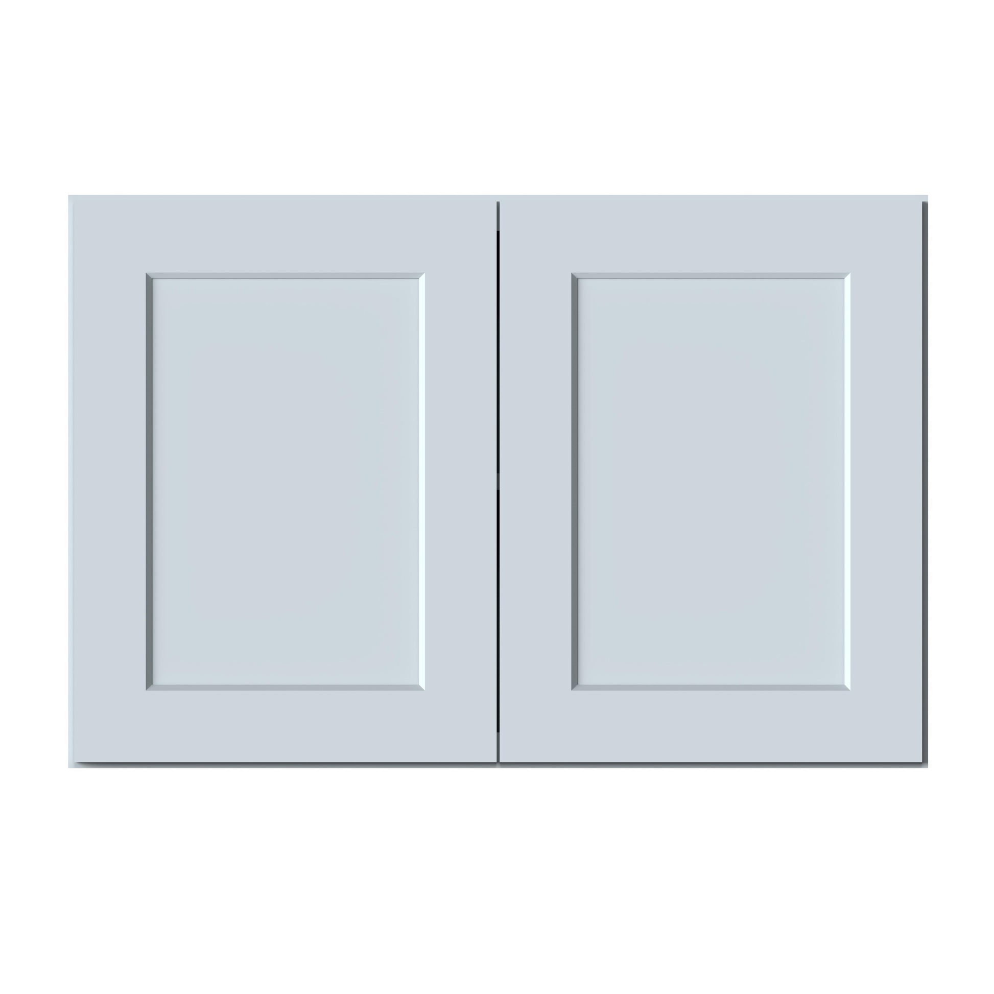 36"W x 12"D x 24"H Plywood Wall Kitchen Cabinet with 2 Doors Ready to Assemble