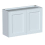 36"W x 12"D x 24"H Plywood Wall Kitchen Cabinet with 2 Doors Ready to Assemble
