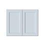 36"W x 12"D x 30"H Plywood Wall Kitchen Cabinet with 2 Doors Ready to Assemble