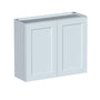 36"W x 12"D x 30"H Plywood Wall Kitchen Cabinet with 2 Doors Ready to Assemble