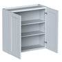 36"W x 12"D x 36"H Plywood Wall Kitchen Cabinet with 2 Doors Ready to Assemble