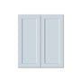 36"W x 12"D x 42"H Plywood Wall Kitchen Cabinet with 2 Doors Ready to Assemble