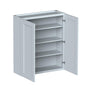 36"W x 12"D x 42"H Plywood Wall Kitchen Cabinet with 2 Doors Ready to Assemble