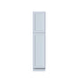 18"W x 27"D x 84"H Plywood Tall Pantry Kitchen Cabinet with 2 Doors Ready to Assemble