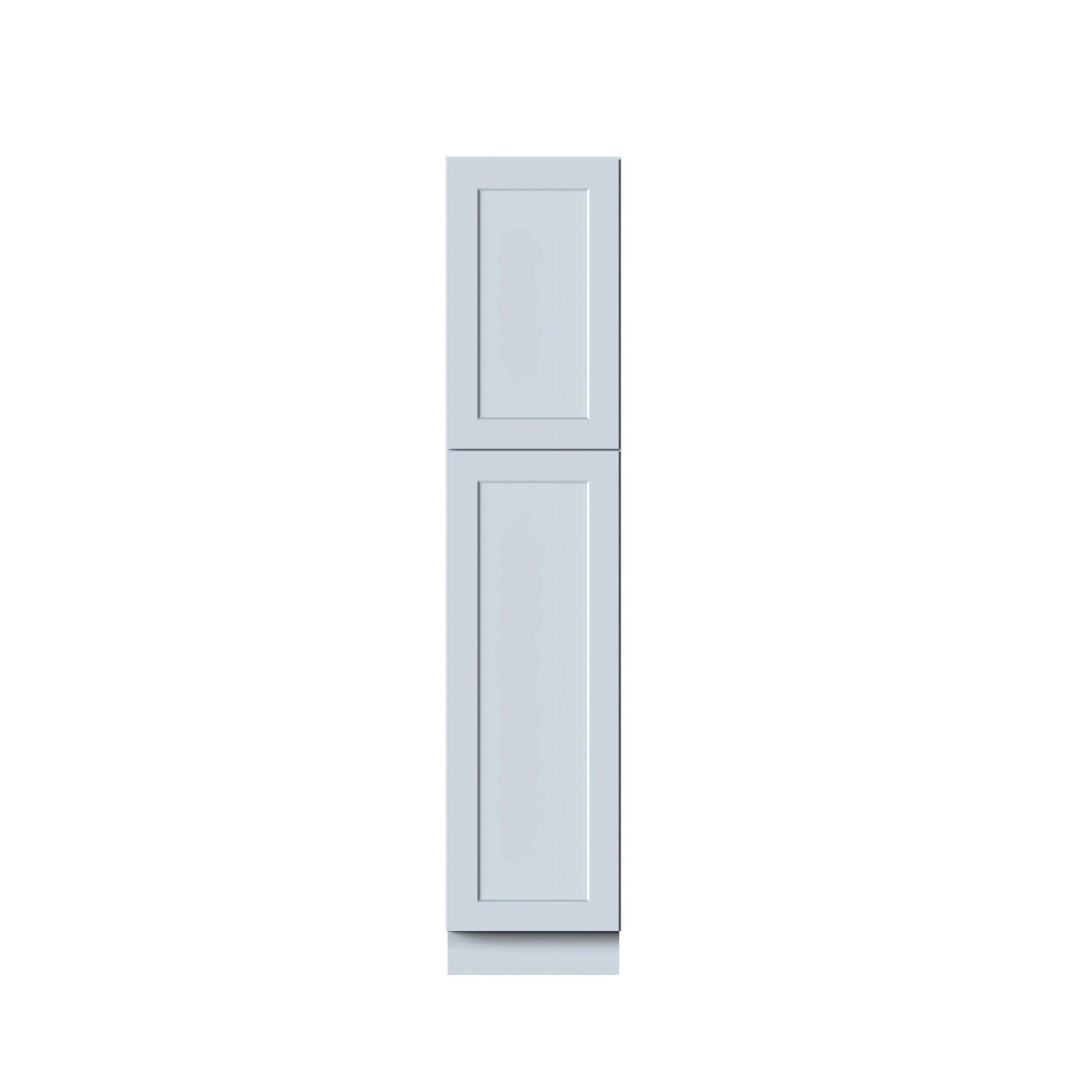 18"W x 27"D x 84"H Plywood Tall Pantry Kitchen Cabinet with 2 Doors Ready to Assemble