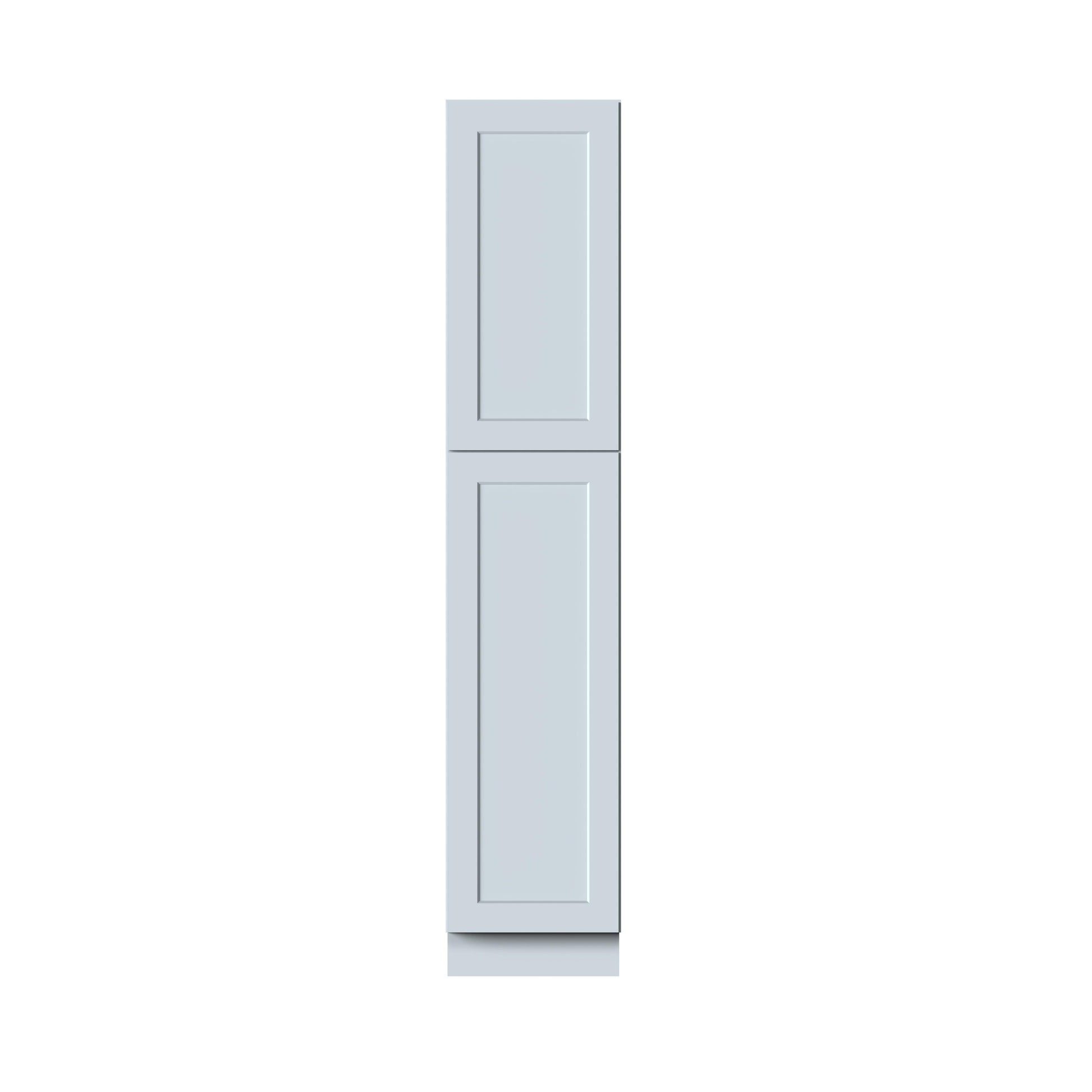 18"W x 27"D x 90"H Plywood Tall Pantry Kitchen Cabinet with 2 Doors Ready to Assemble