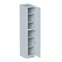 18"W x 27"D x 96"H Plywood Tall Pantry Kitchen Cabinet with 2 Doors Ready to Assemble