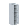 24"W x 27"D x 84"H Plywood Tall Pantry Kitchen Cabinet with 2 Doors Ready to Assemble