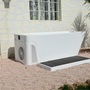 77" All-in-One Cold Plunge Tub with Built-In Chiller/Heater and Insulated Cover