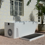 77" All-in-One Cold Plunge Tub with Built-In Chiller/Heater and Insulated Cover