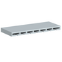 Dove Grey RTA 30"W x 1.5"H x 12"D Glass Holder