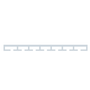 Dove Grey RTA 30"W x 1.5"H x 12"D Glass Holder