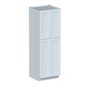 Dove Grey RTA 30"W x 90"H x 27"D Pantry Cabinet with 4 Doors and 6 Shelves