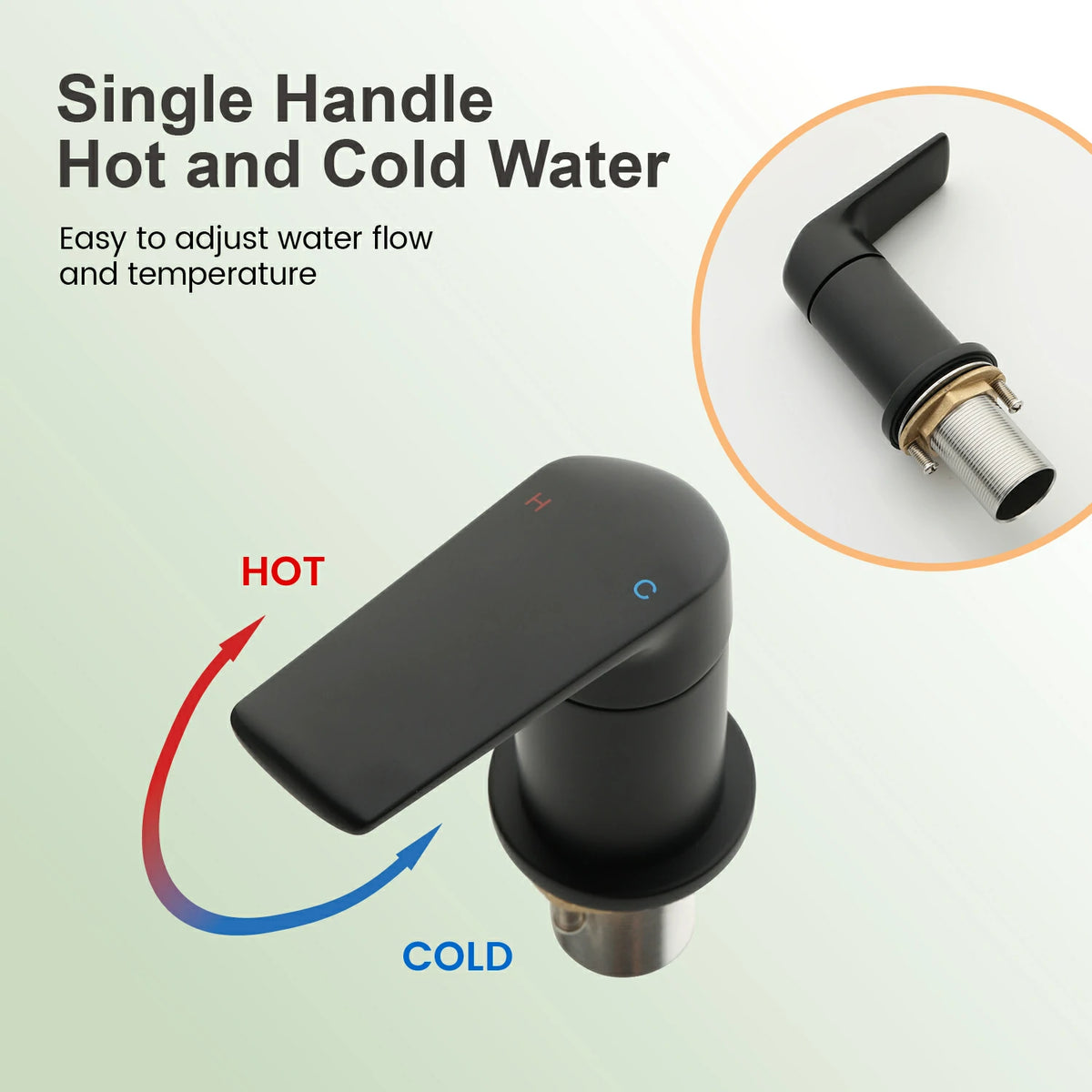 4-Hole Aerated Deck-Mounted Bathtub Faucet with Hand Shower in Brushed Gold/Matte Black