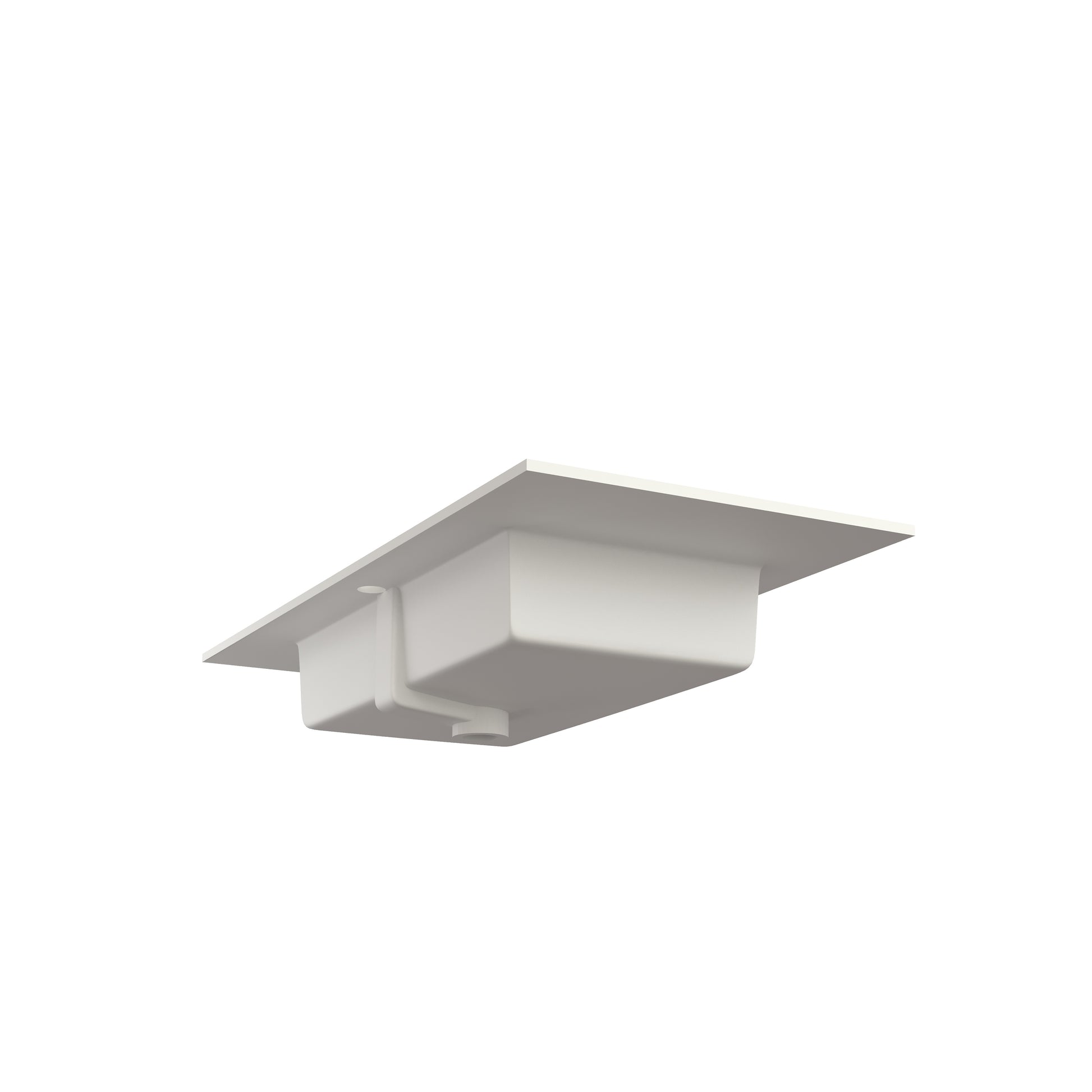 39.37 in. Bathroom Vanity Top with Single Faucet Hole and Basin Sink